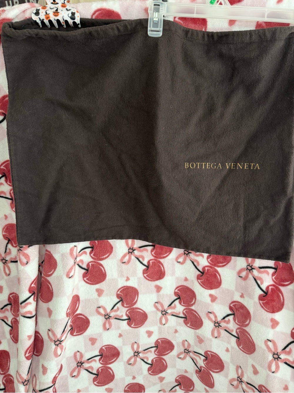 Bottega Veneta Brown Dust Bag with Gold Logo - Picture 2 of 7
